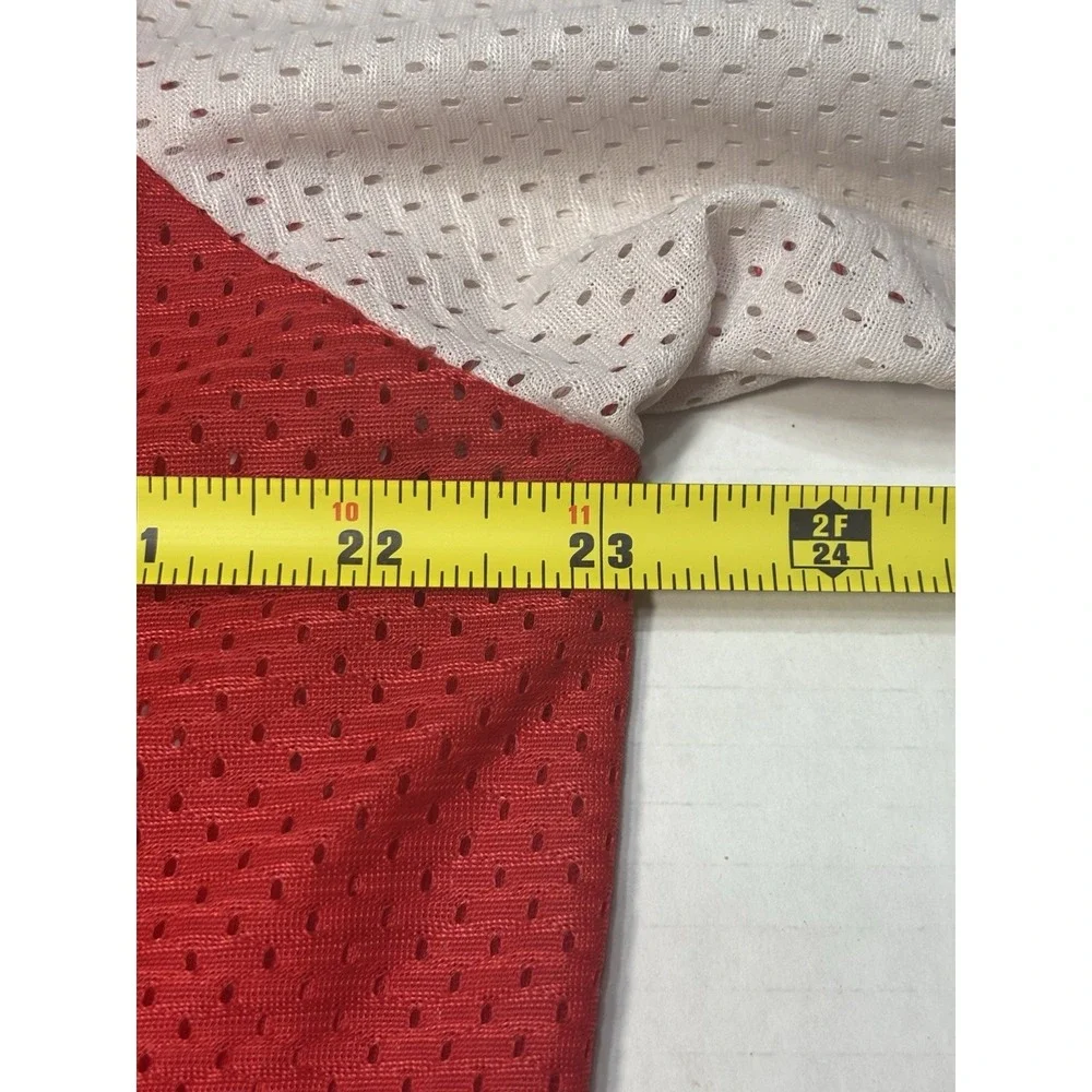 Vintage Nike Baseball Jersey‎ USA Made American Classic Mesh Red White Swoosh